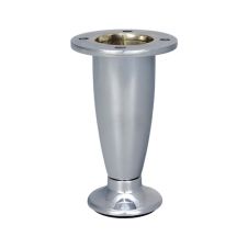Picior metalic reglabil conic H-110mm satinat