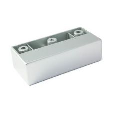 Picior plastic s-40mm L-84mm H-25mm satinat