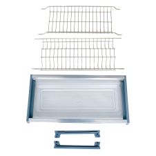 Scurgator vase inox L-450mm cu rama ajustabila