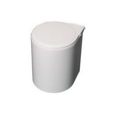 Cos gunoi plastic 13L alb