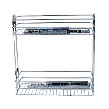 Cos jolly cu glisiera extragere partiala blum soft pentru corp s-250mm crom lucios ENERGO