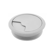 Trecere cablu plastic D-60mm gri-deschis GTV