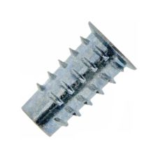 Bucsa zinc dublu filetata M8 D-14mm L-25mm SW8