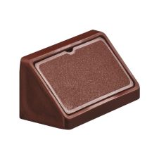 Coltar plastic cu acoperire maro