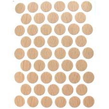 Capac mascare autoadeziv D-14mm mesteacan