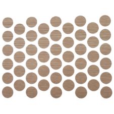 Capac mascare autoadeziv D-14mm stejar cremona