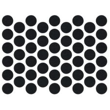 Capac mascare autoadeziv D-14mm negru
