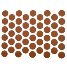 Capac mascare autoadeziv D-14mm caramiziu