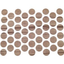 Capac mascare autoadeziv D-14mm maro antic