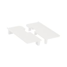 Capac plastic interior 7320 pentru profil gola "j" stanga alb ENERGO