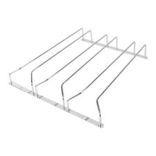 Suport suspendat pentru pahare cu picior 3 randuri s-320mm L-340mm H-65mm cromat ENERGO