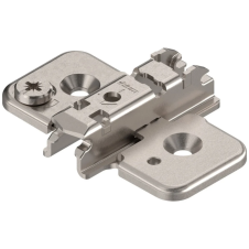 Placuta balama clip 37/32 in cruce cu excentric H-3mm nichelat cu suruburi 173H7130 BLUM