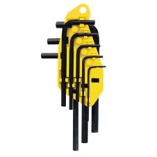 Set chei locas hexagonal SCL-M imbus 1/16"-1/4" scurte 8 piese STANLEY