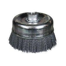 Perie oala D-100mm M14 granulatie R 180 cu sectiune fir 1.0mm g-25mm despletit din nylon OSBORN
