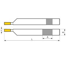 CUTIT STRUNG PENTRU CANELAT EXTERIOR DR DIN 4981 20X12 P30