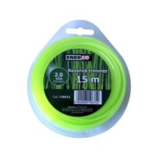 Rezerva trimmer NYL-TEH nylon D-2.0mm L-15m verde profil-rotund ENERGO