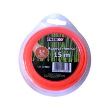 Rezerva trimmer NYL-TEH nylon D-2.4mm L-15m portocalie profil-rotund ENERGO