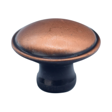 Buton metalic 48296 stil cupru antic