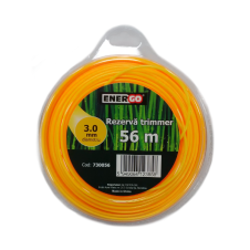 Rezerva trimmer NYL-TEH nylon D-3.0mm L-56m galbena profil-rotund ENERGO