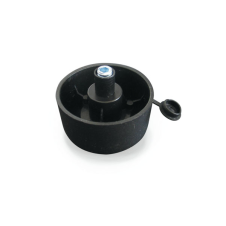Picior plastic nivelator reglabil D-48mm H-27mm negru ENERGO