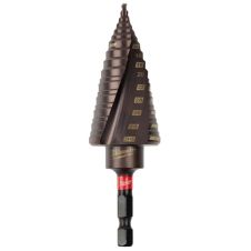 Burghiu in trepte SHOCKWAVE IMPACT conic diametru 4-30mm L-95mm prindere hexagonala 1/4" MILWAUKEE