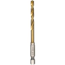 Burghiu metal SHOCKWAVE D-5.0mm L-31/80mm material HSS-G TiN prindere hexagonala 1/4" MILWAUKEE