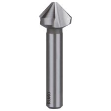 Burghiu zencuitor BMZ D-8.3mm L-50mm 3 muchii DIN 335 material HSS prindere cilindrica RUKO