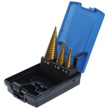 SET 3 BURGHIE IN TREPTE TITAN D-4-30mm HSS BGS