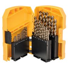 BURGHIU METAL DT4957 INDUSTRIAL COBALT HSS-CO 1-13 MM SET 29 BUC DEWALT