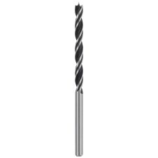 Burghiu lemn cu pin autocentrare D-4mm L-43/75mm CrV prindere cilindrica BOSCH