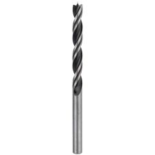 Burghiu lemn cu pin autocentrare D-6mm L-60/93mm CrV prindere cilindrica BOSCH