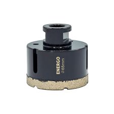 Carota diamantata DRILLO D-65mm L-36mm filet interior M14 gaurire uscata pentru gresie/faianta/granit/marmura ENERGO