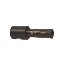 Carota diamantata DIAMOND MAX D-14mm L-35mm filet interior M14 gaurire uscata pentru gresie/faianta/fibra de sticla MILWAUKEE