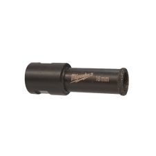 Carota diamantata DIAMOND MAX D-16mm L-35mm filet interior M14 gaurire uscata pentru gresie/faianta/fibra de sticla MILWAUKEE
