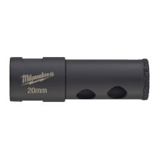 Carota diamantata D-20mm L-35mm filet interior M14 gaurire uscata pentru gresie/faianta/fibra de sticla MILWAUKEE