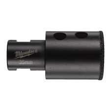 Carota diamantata DIAMOND MAX D-35mm L-35mm filet interior M14 gaurire uscata pentru gresie/faianta/fibra de sticla MILWAUKEE