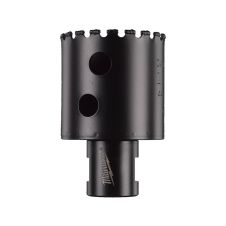 Carota diamantata DIAMOND MAX D-40mm L-35mm filet interior M14 gaurire uscata pentru gresie/faianta/fibra de sticla MILWAUKEE