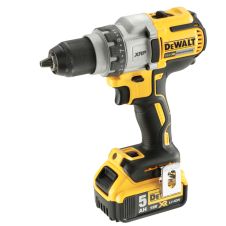 Masina insurubat/gaurit cuplu reglabil acumulator DCD991P2 mandrina 450/1300/2000rpm 95Nm 18V/2x5.0Ah BL DEWALT