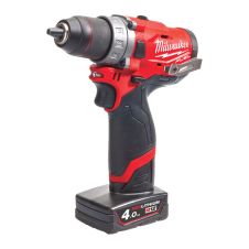 Masina insurubat/gaurit cuplu reglabil acumulator M12FDD-402X mandrina 450/1700rpm 44Nm 12V/2x4.0Ah BL MILWAUKEE