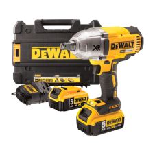 Cheie cu impact acumulator DCF899P2 patrat 1/2" cu 2400bpm 950Nm 18V/2x5.0Ah DEWALT