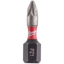 Bit insurubare impact profil PZ1 L-25mm prindere hexagonala tip C 1/4" MILWAUKEE