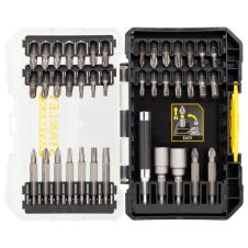 Set biti insurubare FATMAX profil PH PZ TX HX hexagon 1/4" cu adaptor 40 piese STANLEY