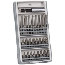 Set biti insurubare MINI-X-LINE profil PH PZ TX hexagon 1/4" cu adaptor 25 piese BOSCH