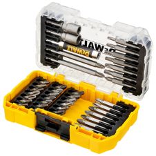 Set biti insurubare profil PH PZ TX hexagon 1/4" cu adaptor 40 piese DEWALT