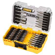 Set biti insurubare profil PH PZ SL TX hexagon 1/4" cu adaptor 40 piese DEWALT