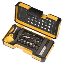 Set biti insurubare XS profil PH PZ SL TX HX spanner hexagon 1/4" cu adaptor si maner 30 piese FELO