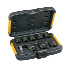 SET 9 CHEI TUBULARE IMPACT 1/2'' 10-27 MM DEWALT