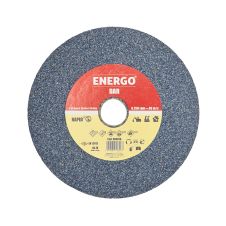 Disc abraziv slefuire polizor de banc DAR rapid D-125mm h-20mm d-20mm NK-46-M gri neferoase fonta nemetale otel normal ENERGO