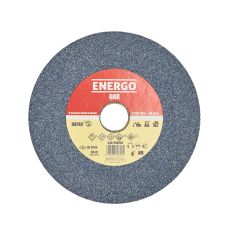 Disc abraziv slefuire polizor de banc DAR rapid D-125mm h-20mm d-20mm NK-60-M gri neferoase fonta nemetale otel normal ENERGO