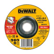 DISC POLIZARE METAL 125X6MM DEWALT